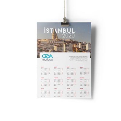 Poster Duvar Takvimi